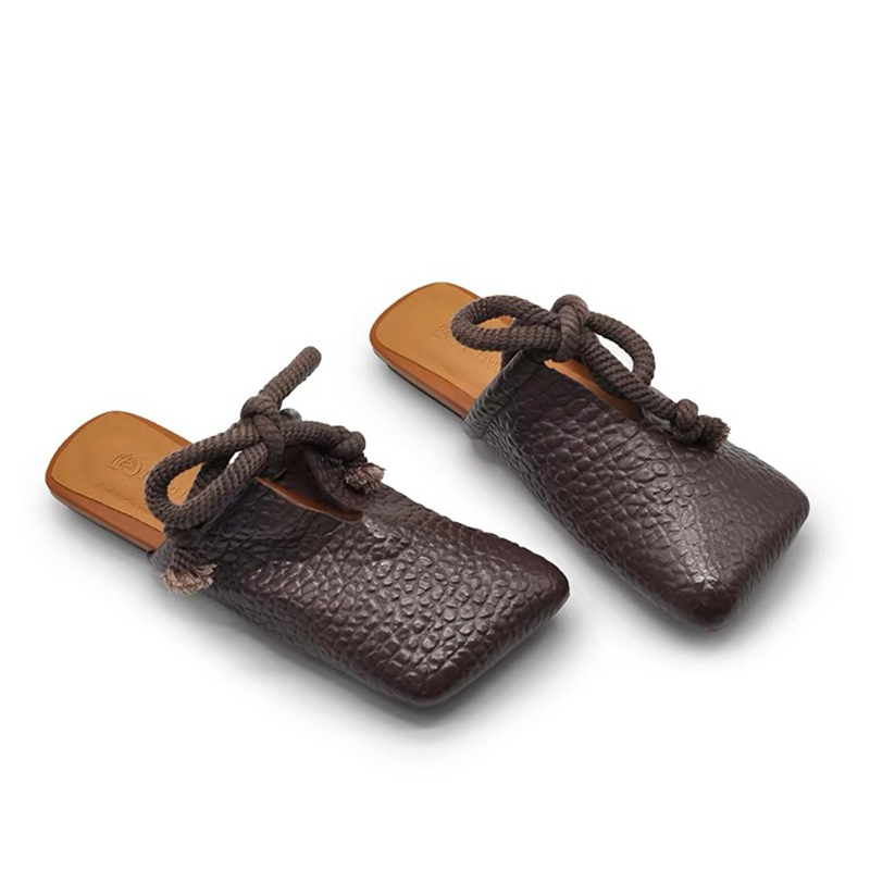 Women Shoes Size 7 - รองเท้าส้นเตี้ยแบบสวมสำหรับผู้หญิง รองเท้าแตะแบบสวม รองเท้าลำลองแบบใหม่ รองเท้าฟลิปฟลอป รองเท้าส้นเตี้ยแบบสวม แฟชั่นย้อนยุค