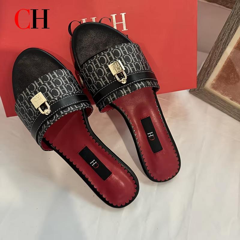 Women Shoes Size 7 - รองเท้าแตะแบบสวมสำหรับผู้หญิง ดีไซน์เรียบง่าย พิมพ์ลายตัวอักษร สไตล์เฉพาะตัว เหมาะสำหรับใส่ไปเที่ยวทะเล หรือเดินทางท่องเที่ยว