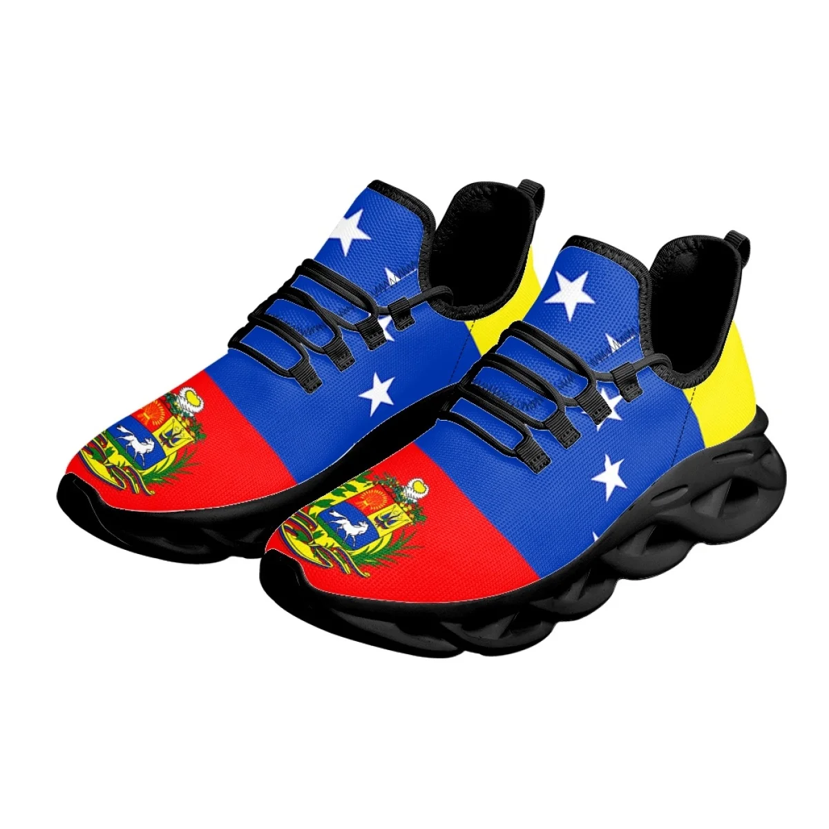 Women Shoes Tennis - Venezuela รองเท้าผ้าใบลายธงสำหรับผู้หญิง, รองเท้าวิ่งลำลอง2023ระบายอากาศได้ดีเบาะตาข่ายสำหรับใส่เดินเทนนิส