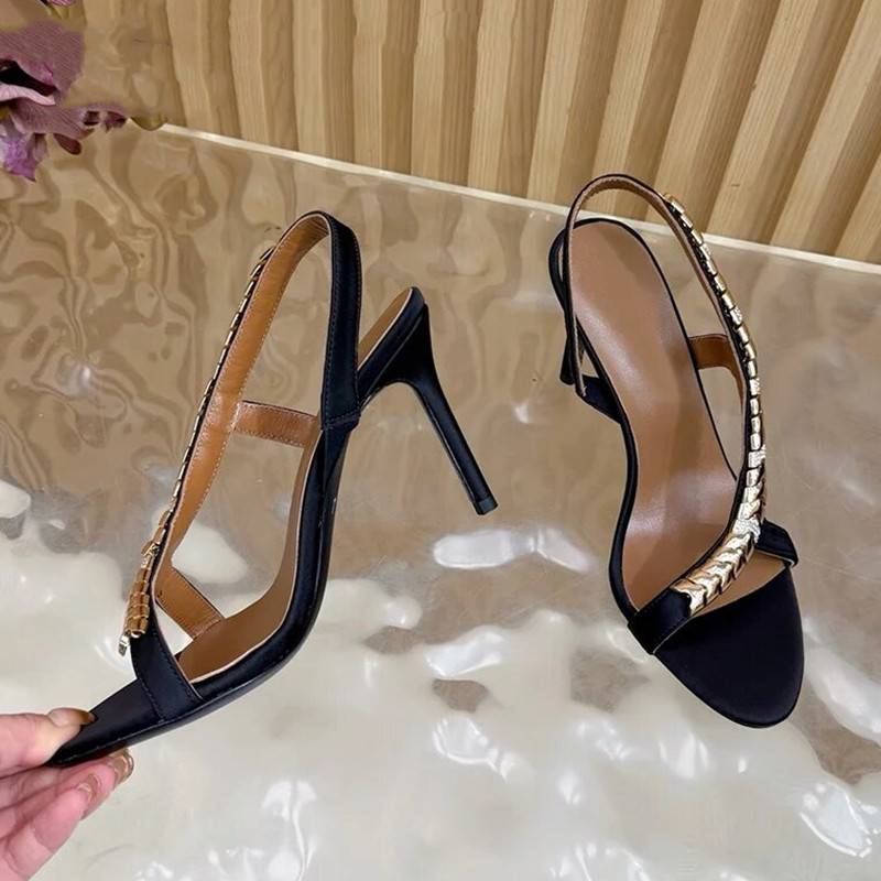 รองเท้าส้นสูงประดับเพชรหรูหรา  - Gladiator Sandal Women บทวิจารณ์และราคา