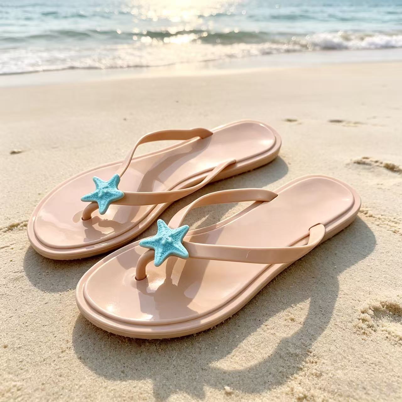 รองเท้าแตะผู้หญิงแบบสวม รุ่นให - Thong Flat Sandal บทวิจารณ์และราคา