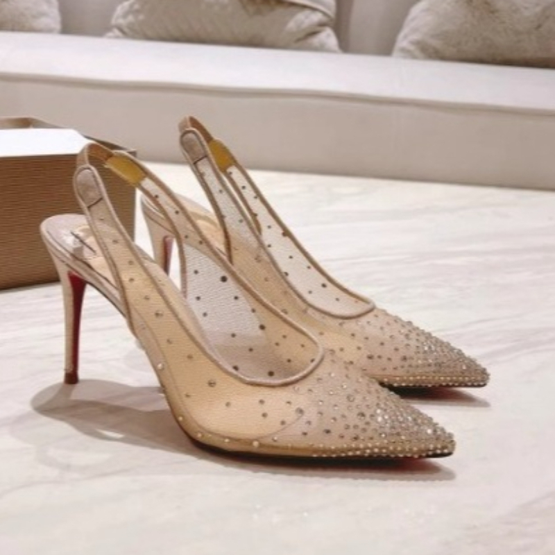 รองเท้าส้นสูงแบบส้นเข็มประดับค - Platform Mule Heel บทวิจารณ์และราคา