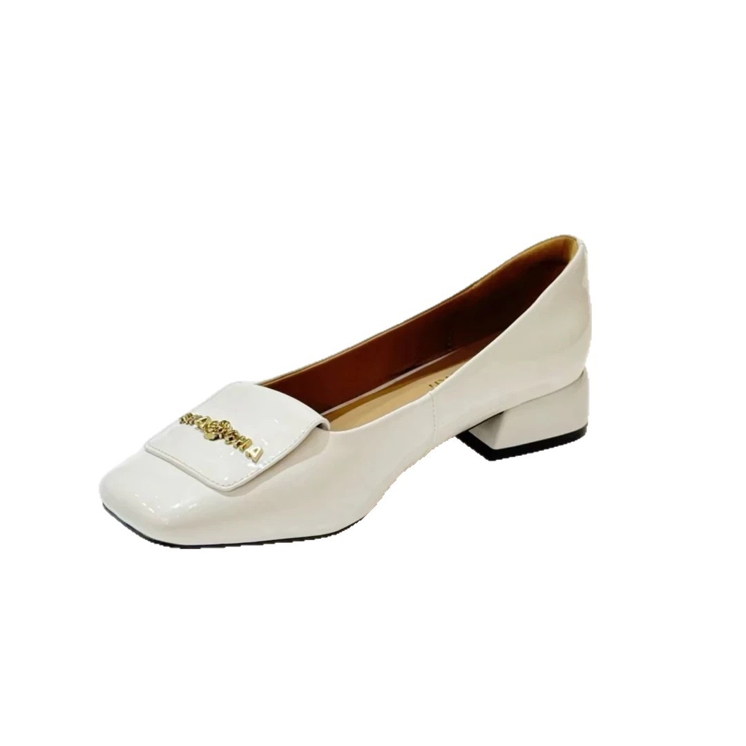 รองเท้าส้นสูงหัวเหลี่ยมสไตล์เร - Women'S Shoes Plus Size บทวิจารณ์และราคา