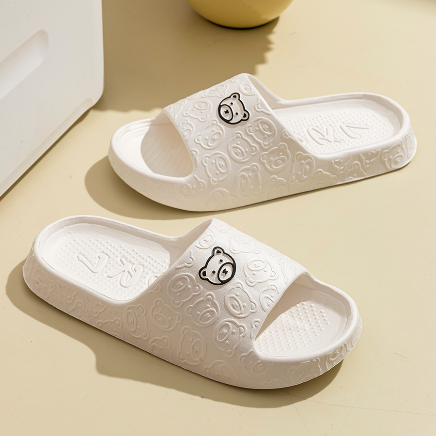 รองเท้าแตะลายหมีน่ารักสำหรับผู - Women'S Shoes To Men'S Size บทวิจารณ์และราคา