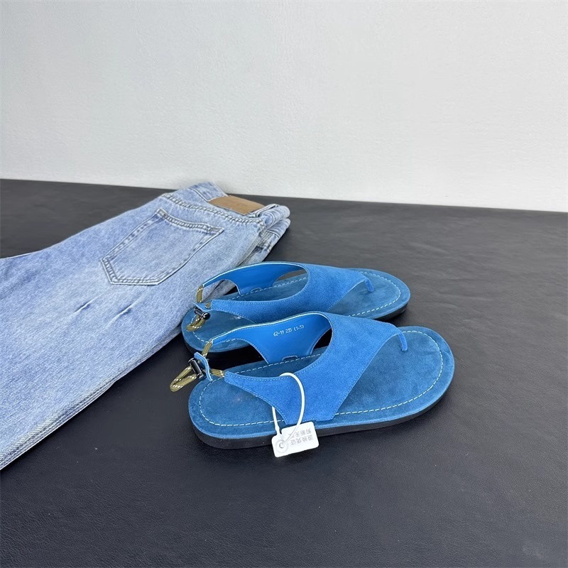 รองเท้าแตะสไตล์มินิมอลเกาหลีแบ - Thong Flat Sandal บทวิจารณ์และราคา