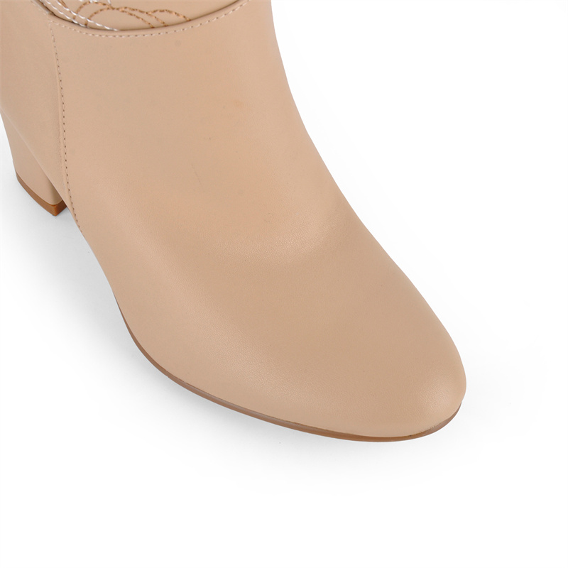 Onlymaker รองเท้าบูทสูงถึงเข่า - Block Heel Ankle Boots บทวิจารณ์และราคา