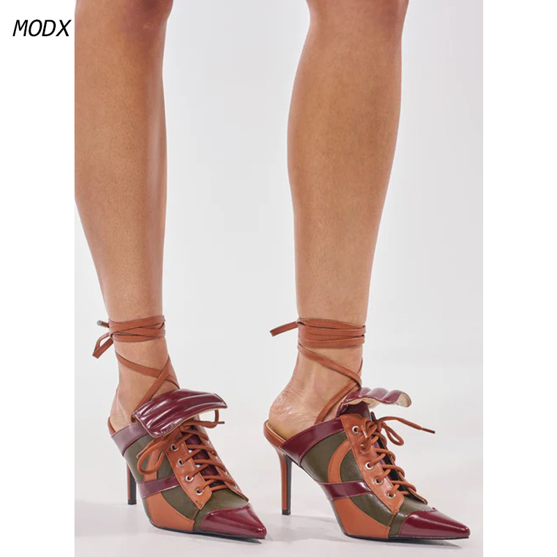 รองเท้าส้นสูงแบบมูล สไตล์เรโทร - Block Heel Ankle Boots บทวิจารณ์และราคา