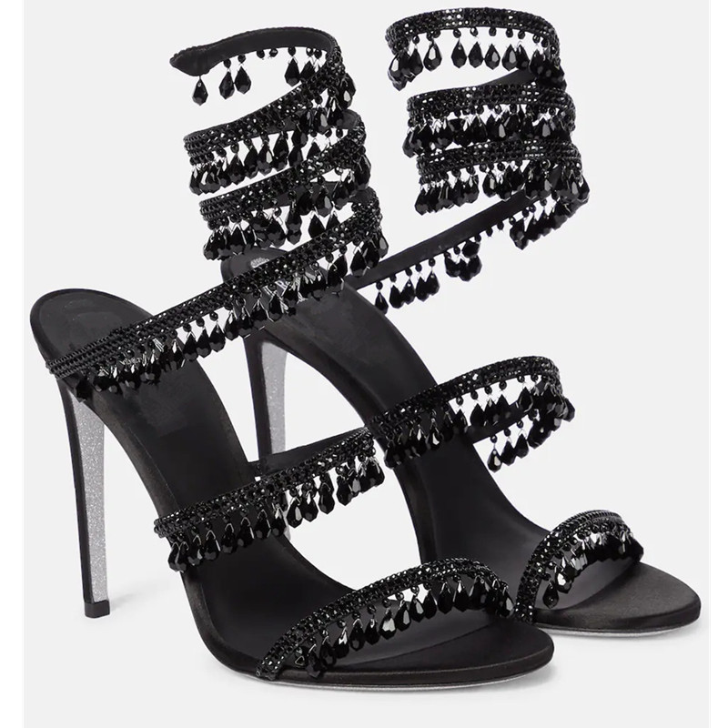 รองเท้าส้นสูงผู้หญิงประดับเพชร - Women'S Shoes Plus Size บทวิจารณ์และราคา