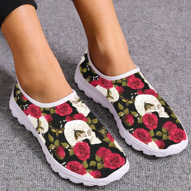 รองเท้าผ้าใบแฟชั่นสีสันสดใส ลา - Women Shoes Tennis บทวิจารณ์และราคา
