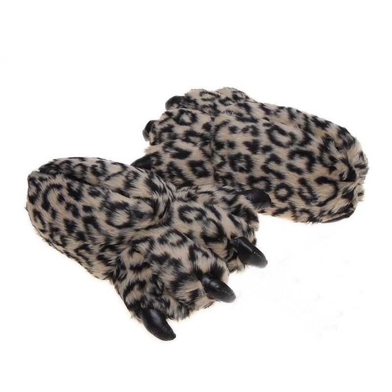 ขนาด 35-43 สีดําสัตว์ PAW รองเ - Women'S Shoes To Men'S Size บทวิจารณ์และราคา