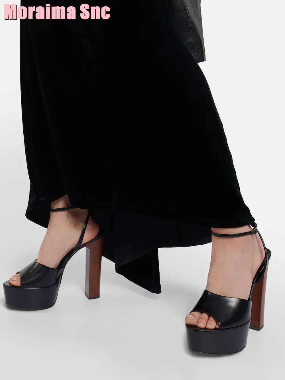 รองเท้าแตะส้นตึกหนังสิทธิบัตรเ - Block Heel Ankle Boots บทวิจารณ์และราคา
