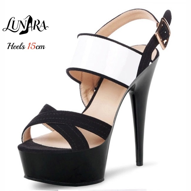 รองเท้าส้นเข็มแบบแพลตฟอร์มใส 1 - Platform Mule Heel บทวิจารณ์และราคา