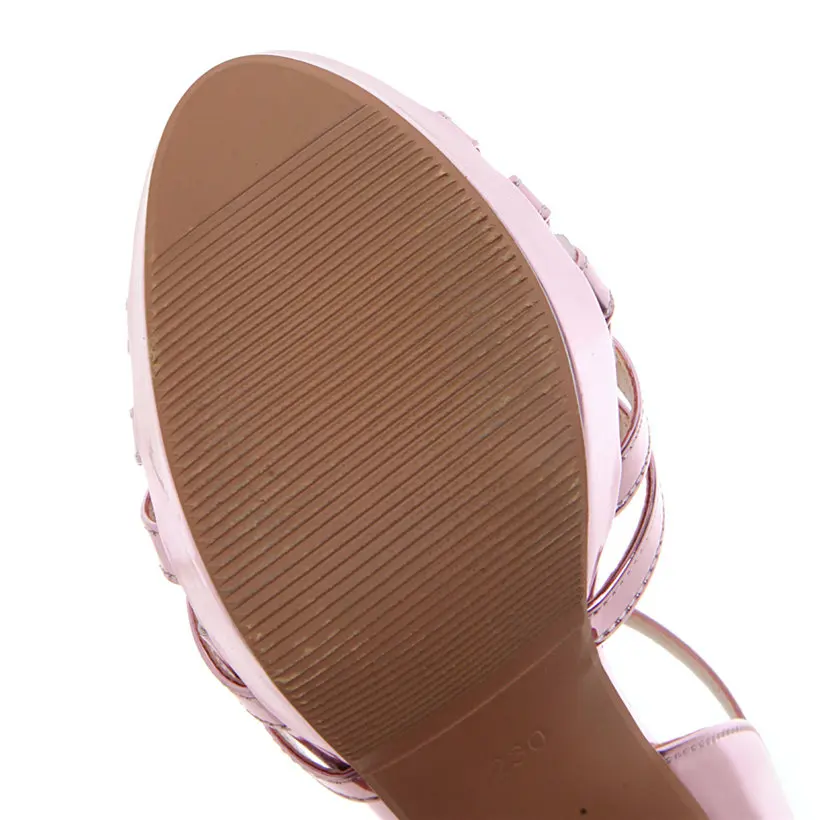 ขนาดใหญ่ทองงานแต่งงานผู้หญิงแพ - Gladiator Sandal Women บทวิจารณ์และราคา