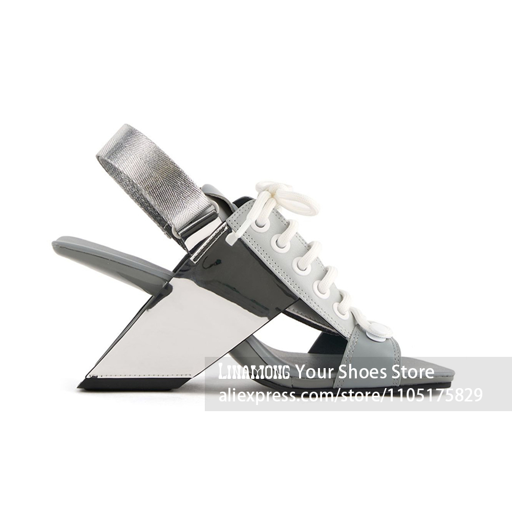 รองเท้าส้นสูงทรงเรขาคณิตแบบอสม - Block Heel Ankle Boots บทวิจารณ์และราคา