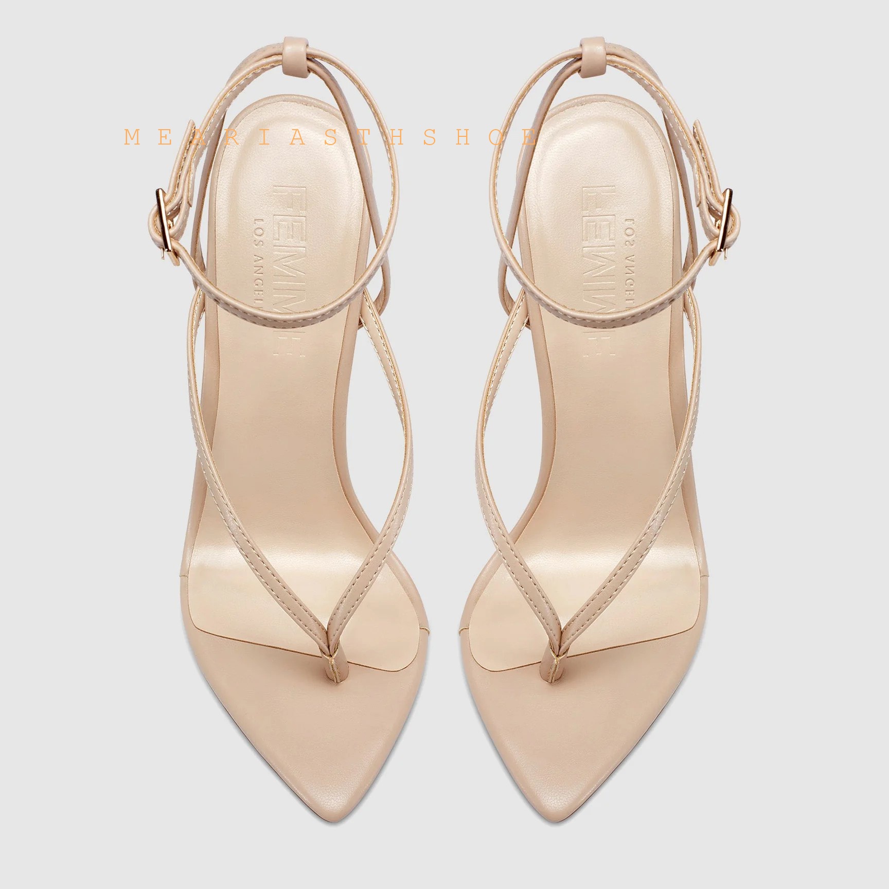 รองเท้าแตะรัดส้นแบบไขว้สีเบจดำ - Gladiator Sandal Women บทวิจารณ์และราคา