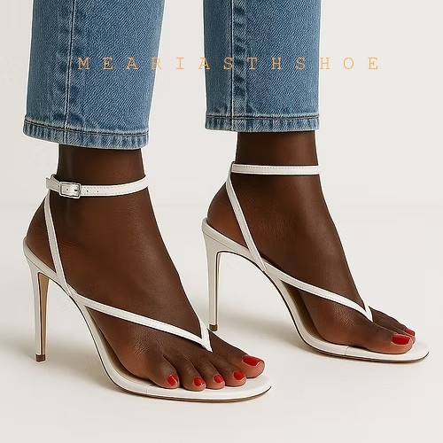 รองเท้าแตะรัดส้นแบบไขว้สีเบจดำ - Gladiator Sandal Women บทวิจารณ์และราคา