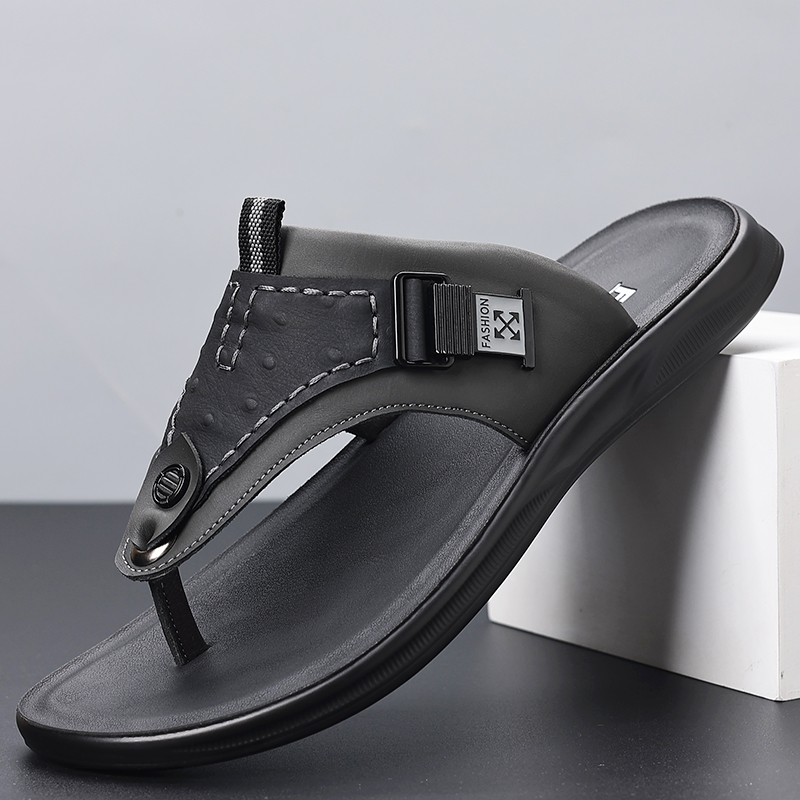 รองเท้าแตะแบบมีสายรัดปรับได้สำ - Thong Flat Sandal บทวิจารณ์และราคา