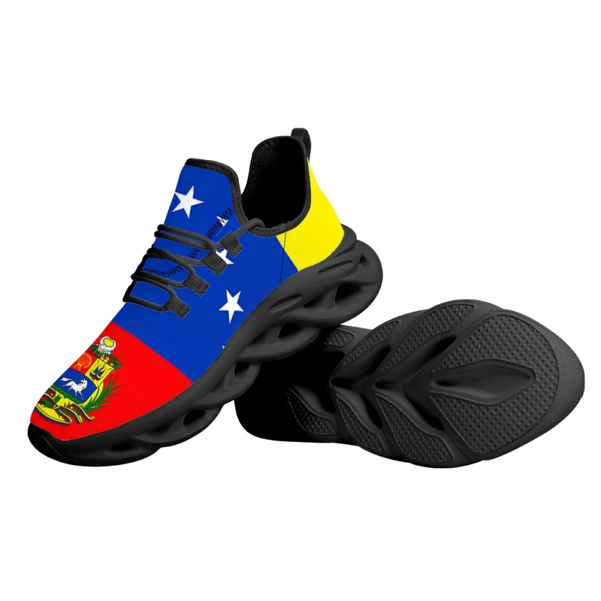 Venezuela รองเท้าผ้าใบลายธงสำห - Women Shoes Tennis บทวิจารณ์และราคา