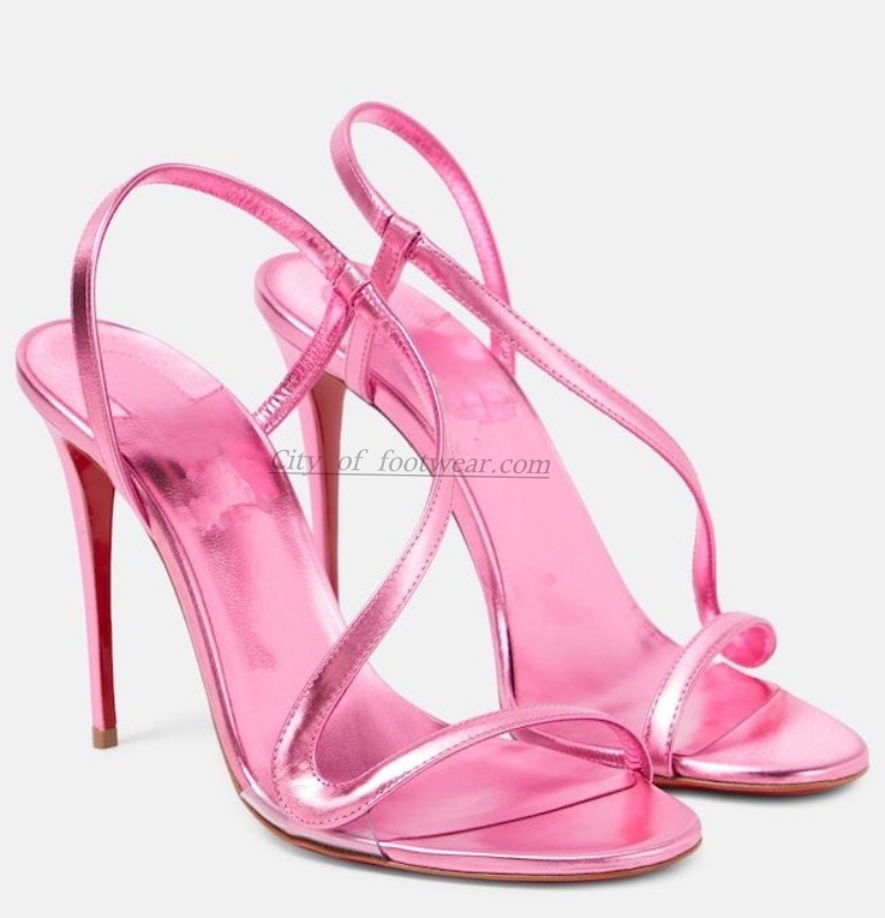 รองเท้าแตะหนังสีทองเมทัลลิกเซ็ - Gladiator Sandal Women บทวิจารณ์และราคา