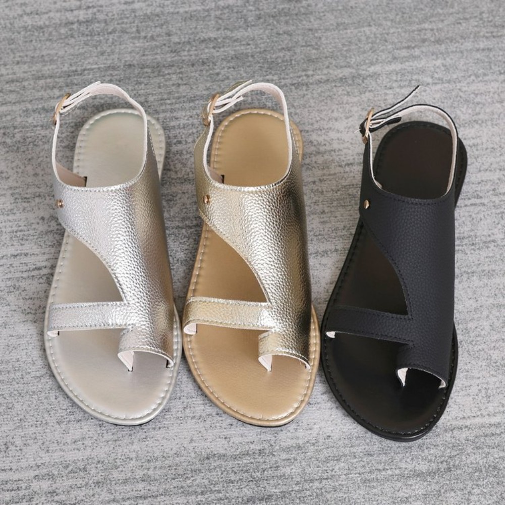 รองเท้าแตะผู้หญิงแบบมินิมอล หน - Thong Flat Sandal บทวิจารณ์และราคา