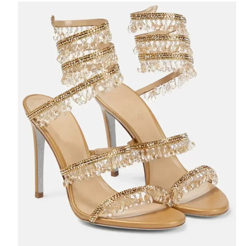 รองเท้าแตะผู้หญิงแบบใหม่ประดับ - Gladiator Sandal Women บทวิจารณ์และราคา
